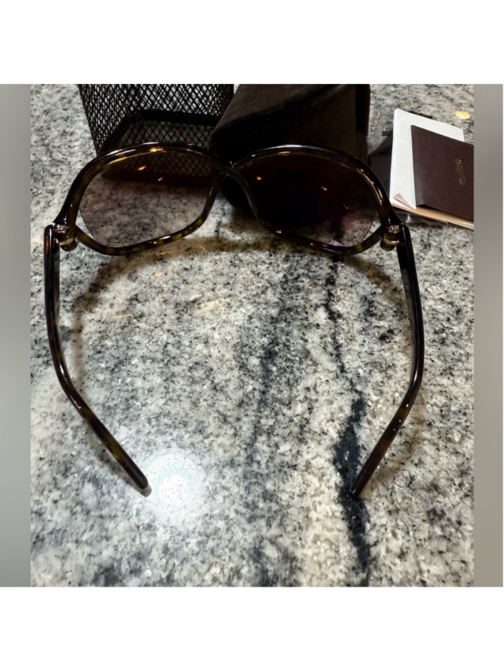 Tom Ford TF 1069 Brown Sunglasses - Picture 6 of 9